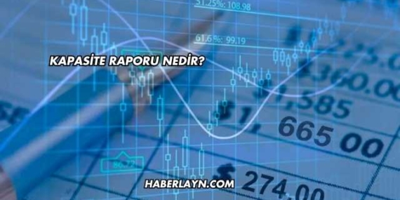 Kapasite Raporu Nedir?
