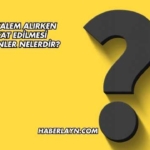 Uçlu Kalem Alırken Dikkat Edilmesi Gerekenler Nelerdir?