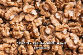 Ceviz Tek Başına Tüketilir mi?