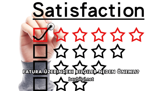 Fatura Üzerindeki Bilgiler Neden Önemli?