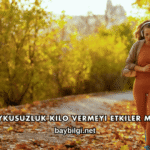 Uykusuzluk Kilo Vermeyi Etkiler mi?