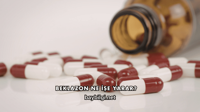 Beklazon Ne İşe Yarar?