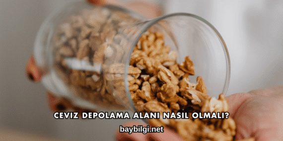 Ceviz Depolama Alanı Nasıl Olmalı?