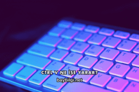 Ctrl V Ne İşe Yarar?