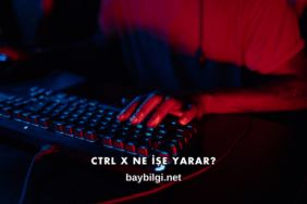 Ctrl X Ne İşe Yarar?