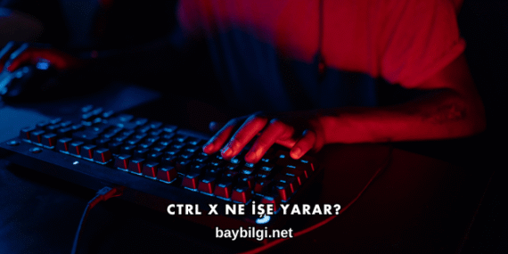 Ctrl X Ne İşe Yarar?