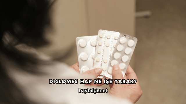 Diclomec Hap Ne İşe Yarar?