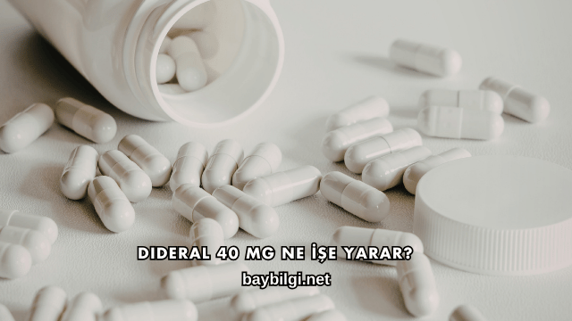 Dideral 40 Mg Ne İşe Yarar?