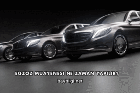 Egzoz Muayenesi Ne Zaman Yapılır?