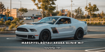 Marşpiyel Boyalı Araba Alınır mı?