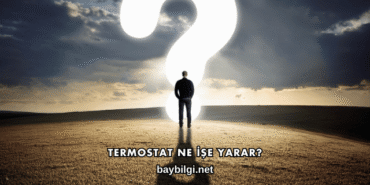 Termostat Ne İşe Yarar?
